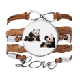 thumbnail image 1 of Playing Partner Panda Accompanied Bracelet Chain Rope Ornament Wristband, 1 of 3