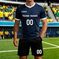 thumbnail image 4 of Daznico Summer Loose Casual Breathable Shirt Short Sleeve Shorts, 4 of 6