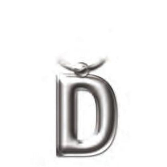That Company Called If 2204 Solid Metal Initial Keyring - D