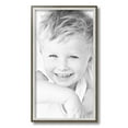 thumbnail image 2 of ArtToFrames 11x20" Silver with Stained Grey Picture Frame, Silver Wood Poster Frame, with Regular Glass and 2 (FBPL-4767), 2 of 7