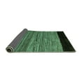 thumbnail image 2 of Ahgly Company Indoor Rectangle Abstract Turquoise Blue Modern Area Rugs, 8' x 12', 2 of 4