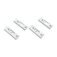 thumbnail image 3 of Luzkey 4 Pieces Snap in Tilt Latch Hardware for Home Window Accessories Sturdy 2 Hole Easy to Install Tilt Latch Pairs Spring Loaded M, 3 of 8