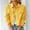#44Yellow, variant on Byworldtasic Denim Jacket for Women Women's Solid Color Cropped Jean Jacket Long Sleeve Casual Button Down Denim Jacket