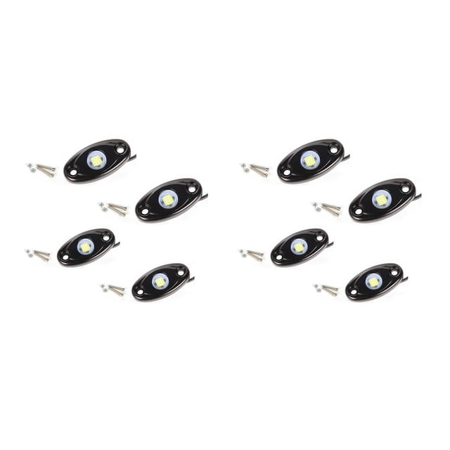 Speravity 4 Uds luces de chasis de coche impermeable LED neón brillo alto brillo camión yate Trail Rig lámpara barra decorativa Type1 NO1