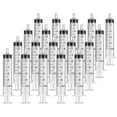thumbnail image 1 of Jeringa de plástico de 10 ml con medidor (20 unidades, sin aguja), ideal para laboratorios científicos, medición y riego., 1 of 5
