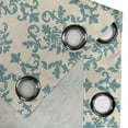 thumbnail image 4 of Ambesonne Grommet Curtain, , 50"x96", Cream Cadet Blue, 4 of 5