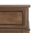 thumbnail image 6 of SAFAVIEH Opal Rustic 2 Drawer Console Table, Brown, 6 of 7