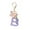 A2067 SSZMDLB under $5, variant on under $5 Letter Key Chains, Fashion Resin Pendant with Tassel, Personalized Initial Accessories, Decorative Bag Charms for Purse, Backpack, Keys, Gifts