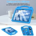 thumbnail image 6 of Case for Walmart Onn. 11" Tablet Pro 2024 (100146660), Cartoon Shockproof Drop-proof Rugged Lightweight Constrictible Stand Kinds Friendly Cover Case With Convenient Carrying Handle,Skyblue, 6 of 8