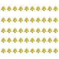 thumbnail image 1 of Unique Bargains Mini Jingle Bells 0.9' Metal Hanging Bells Yellow 50Pack, 1 of 5