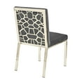 thumbnail image 3 of Canadian Chicago Grey Silver Dining Chair (Set of 2), 3 of 3
