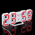 thumbnail image 1 of Reloj de pared LED con moderno Reloj con de 24 tiempo rojo Colco Reloj de pared LED digital, 1 of 8