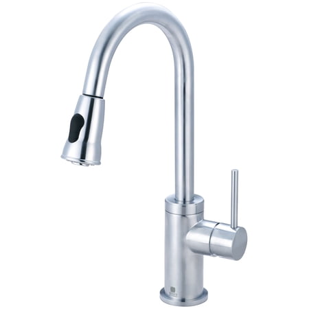 Pioneer Faucets 2Mt250 Motegi 1.5 GPM Single Hole Kitchen Faucet - Stainless Steel