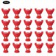 thumbnail image 2 of Plastic Screw Nut Set For Ventilation Window Fixing Equipment Farm AccessoriesRed 20Pcs, 2 of 4
