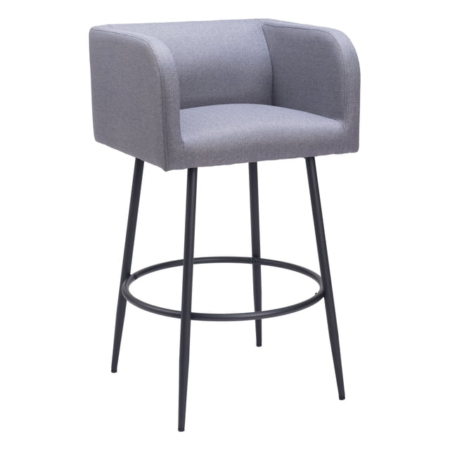 Banco de Bar Horbat Gris - Kessa Muebles