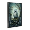 thumbnail image 4 of Stupell Industries Calm Mystic Owl Landscape Painting Black Framed Art Print Wall Art, 16 x 24, 4 of 10