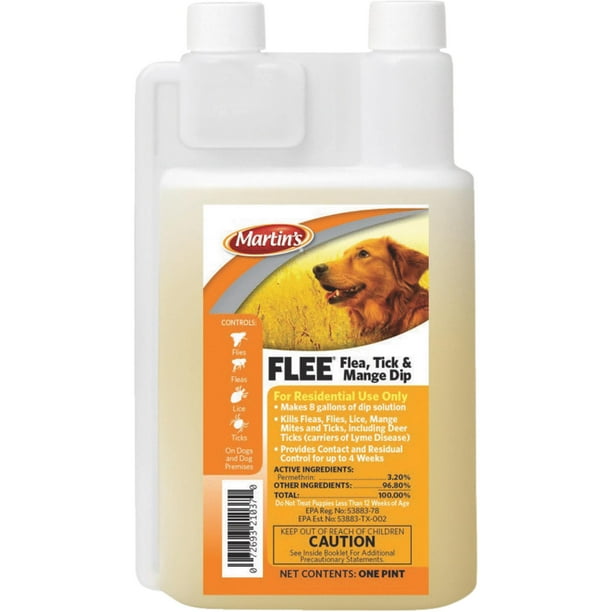 Martin S Mange Flea Tick Treatment Dip Walmart Com