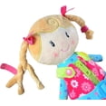 thumbnail image 4 of Snuggle Stuffs Sugar Snap Plush Learn to Dress Doll for Toddlers - 15 - Doll for 2 Year Old Girl - Montessori Doll, 4 of 5