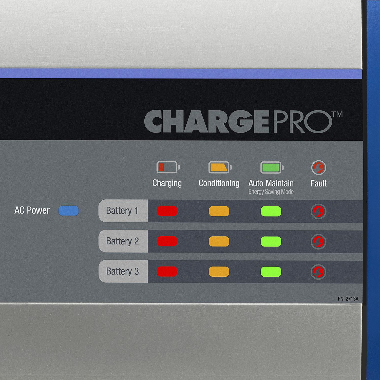 Guest 2707A 12V 8A 2-Bank On-Board Battery Charger for Fresh and Saltwater