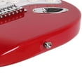 thumbnail image 5 of Glarry 6-Strings Electric Guitar with Guitar Bag for Beginners, Red, 6 lb, 5 of 8