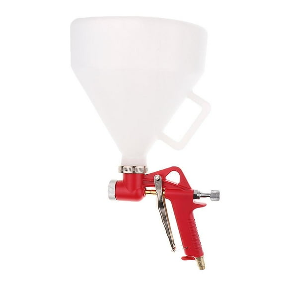 Plaster Gun With 6l Bucket 3 Nozzles Pneumatic Paint Gun Plaster
