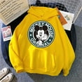 thumbnail image 5 of Sudadera con capucha Kawaii de los años 90 de Minnie Disney, Top corto de Mickey Mouse, sudaderas con capucha para mujeres, sudadera para niños y niñas, ropa de calle Harajuku, 5 of 5