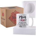 thumbnail image 4 of MOM NO MATTER WHAT LIFE THROWS AT YOU Funny Coffee Mug from Daughter, Wife and Son \u2013 Mug in Decorative Gift Box with Foam,11 oz \u2013 Gifts for Moms, Friends, From Daughter, 4 of 8