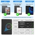 thumbnail image 2 of Funda para tablet IdleHands Clear de 7 pulgadas, ultradelgada, de TPU, color verde, 2 of 7