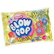Charms Blow Pops Minis Candy Snack Pouches, Bag of 30