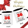 thumbnail image 2 of 1989 36th Birthday Mug for Women Men, Turning 36 Year Old Birthday Gifts for Mom, Dad, Grandma, Grandpa, Wife, Husband, Daughter, Sister, Best Friends, Coworkers, Her, Him, 11oz Coffee Cup, 2 of 5