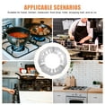 Windshield Gas Stove Rings Cooktop Wok Rings Wok Ring for Gas Stove Cooktop Range Holder