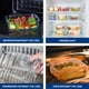 thumbnail image 3 of Juego de 8 Contenedores de Vidrio para Alimentos Bayco 880 ml con Tapa Hermética, 3 of 6