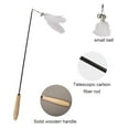 thumbnail image 3 of Cat Feather Teaser Stick Toy, Cat Interactive Retractable Fishing Rod, Funny Cat Stick, 3 of 5