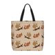 thumbnail image 1 of Balery Squirrel nut backgrounds Bolsa de Mano para Mujeres con Cremallera, Bolsa de Gimnasio con Compartimentos, Bolsa para Laptop, Bolsa para Trabajo, 1 of 7