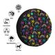 thumbnail image 4 of Balery Colorful Palms Cubiertas para Neumáticos - Protector Resistente para Neumáticos de Camioneta, SUV, Remolque, Camper y RV-16 inch, 4 of 6