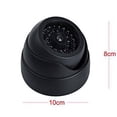 thumbnail image 1 of Cámara de vigilancia simulada para interiores y exteriores, domo para el hogar, cámaras de seguridad CCTV falsas impermeables con luces LED rojas intermitentes, 1 of 2