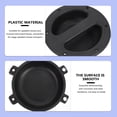 thumbnail image 4 of BRIGHTFUFU 5pcs Etapa Altavoz Gabinete Manija Forma redonda Empotrable Handles Accesorio, 4 of 8