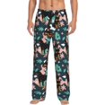 thumbnail image 2 of Kdxio Rottweiler Print Men's Sleep Pajama Pant Lounge Pants with Pockets, 2 of 8