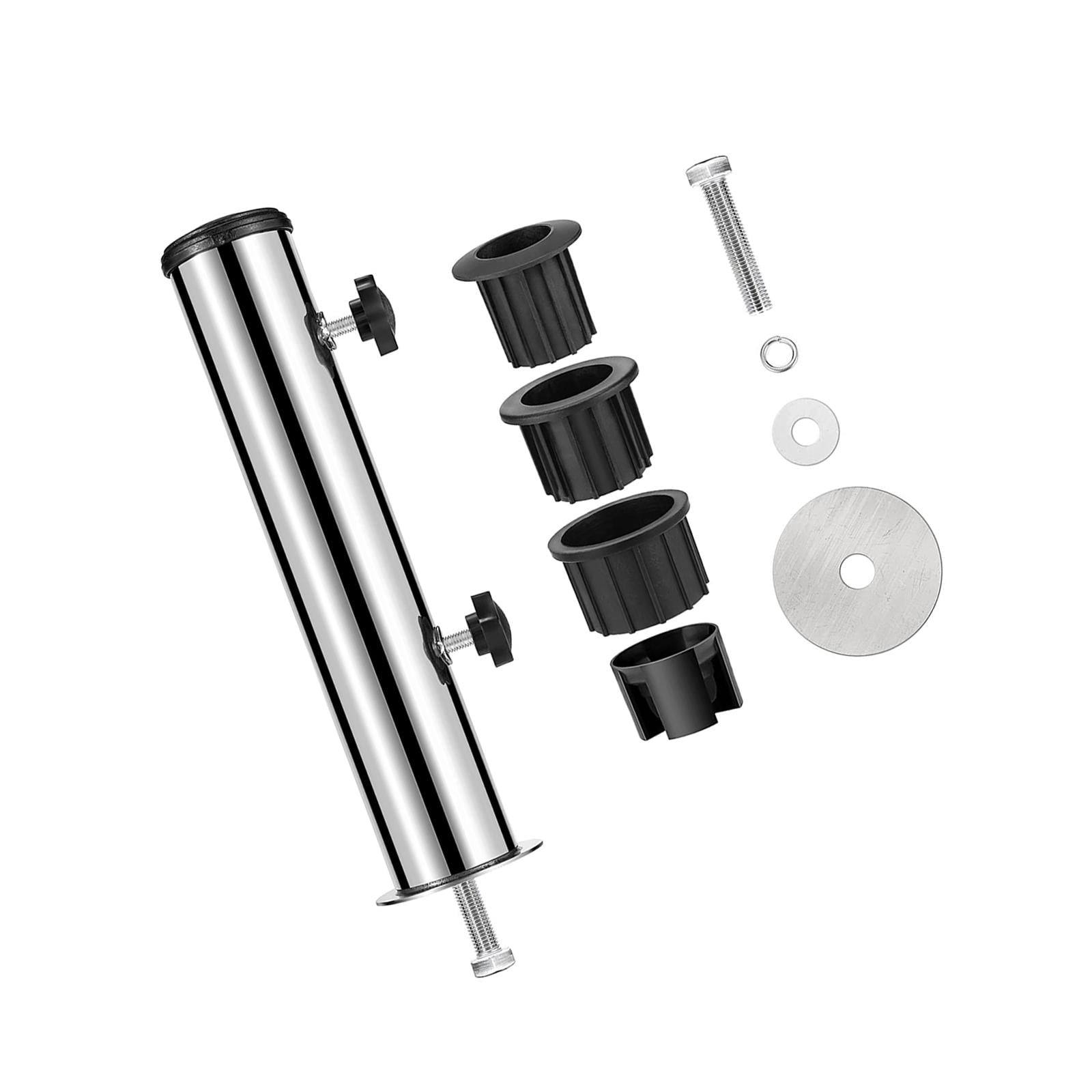 YWMJZEU Umbrella Stand Tube Fits 6cm Post Patio for Summer Beach Garden Backyard Single Single Hole Fixed