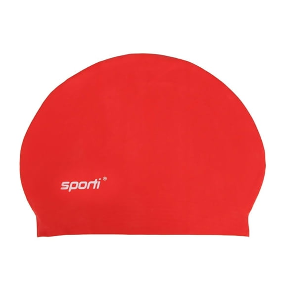 Sporti Unisex Siltex Latex-Silicone Swim Cap, Extra Lightweight, Anti-Slip Ribbing