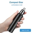 thumbnail image 3 of Tondeuse pour Poils du Nez, Tondeuse, Épilateur pour Nez Indolore pour Hommes et Femmes, Cheveux Rechargeables par USB, 3 of 8