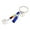4#, variant on UDIYO Seven Chakra Yoga Energy Fitness Keyring Keychain Lotus Tassel Pendant Gift