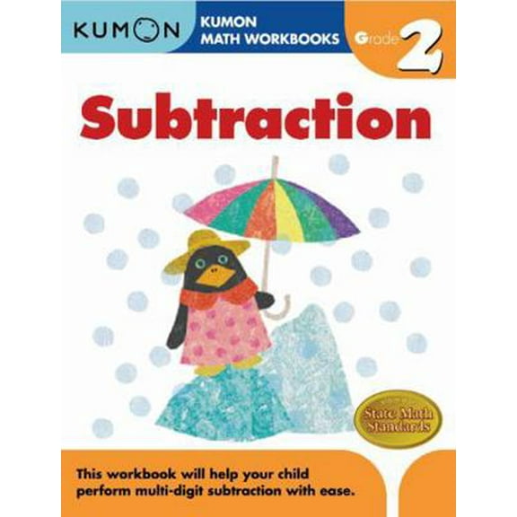 Pre-Owned Kumon Grade 2 Subtraction (Paperback) 1933241527 9781933241524