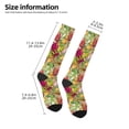 thumbnail image 5 of Bingfone Compression Socks For Women And Men Long Socks For Running Athletic Cycling Nurse-Bright Mushrooms, 5 of 9