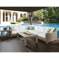 thumbnail image 6 of Padmas Plantation OL-RAL06 21.75 x 23.75 x 23.75 in. Outdoor Ralph Reclaimed Teak End Table - Natural, 6 of 9