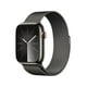 thumbnail image 1 of Smartwatch Apple Series 9 (GPS + Cellular) Caja de acero inoxidable Gris 45MM pulsera Milanese Loop Gris, 1 of 4