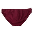 thumbnail image 3 of ZQUUVOU Men's Briefs Casual Solid Color Waist Breathable Underwear (Burgundy,M), 3 of 3