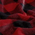 thumbnail image 3 of Flannel Sheets Queen Size Bed Set, Luxury Red and Black Plaid Christmas Bedding Set, Super Soft & Warm Fuzzy Fleece Sheets 4 Piece(Include Fitted Sheet, Flat Sheet, 2 Pillowcases), 3 of 9