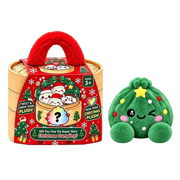 Christmas Squishy Toy Plush Pillow, Cute Stuffed Toy, Cozy Home Decor for Bedroom and Living Room