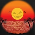 thumbnail image 3 of CafePress - Tropical Halloween - Women's Short Sleeve Print T-Shirt and Pants Dark Cotton Pajama Set, 3 of 7